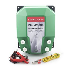  FARMZONA DL 4500, 12V/230V, 4,5J, villanypásztor választható hálózati adapterrel