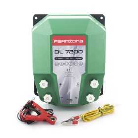  FARMZONA DL 7200, 12V/230V, 7,2J, villanypásztor választható hálózati adapterrel