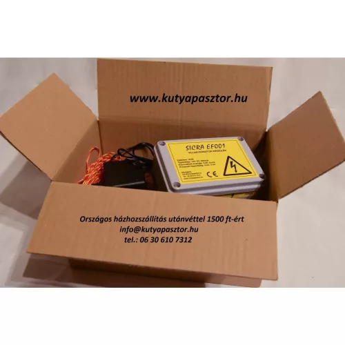 Sicra EF001 villanypásztor szett, 0.25 Joule KICSI 1+2év garanciával
