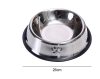 26cm-es csúszásgátló aluminium kutyatál