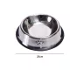 26cm-es csúszásgátló aluminium kutyatál