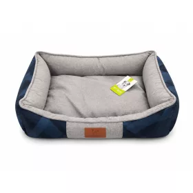   Nunbell Comfort szövet kutyafekhely magasított peremmel 42 x 56 cm - kicsi