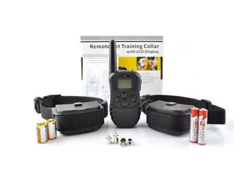 Petrainer P-998D távirányítós elektromos tréning nyakörv szett