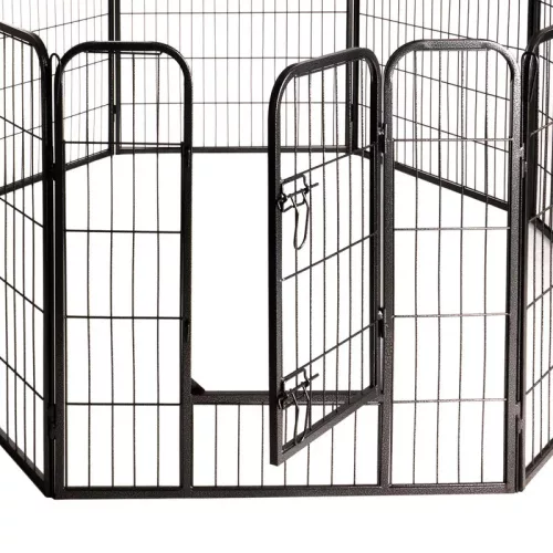 SmartDog kiskutya kifutó, kutyakenel, ketrec fémből 