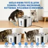 AquaFlow – Rozsdamentes Acél Automata Itatókút kutyáknak és macskáknak USB