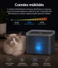 AquaPet automata Ivókút macskáknak és kutyáknak – 2 L, Virágos Itató, Csendes USB szökőkút
