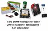 Sicra EF003, 3 Joule villanypásztor szett + NAPELEMES RENDSZER